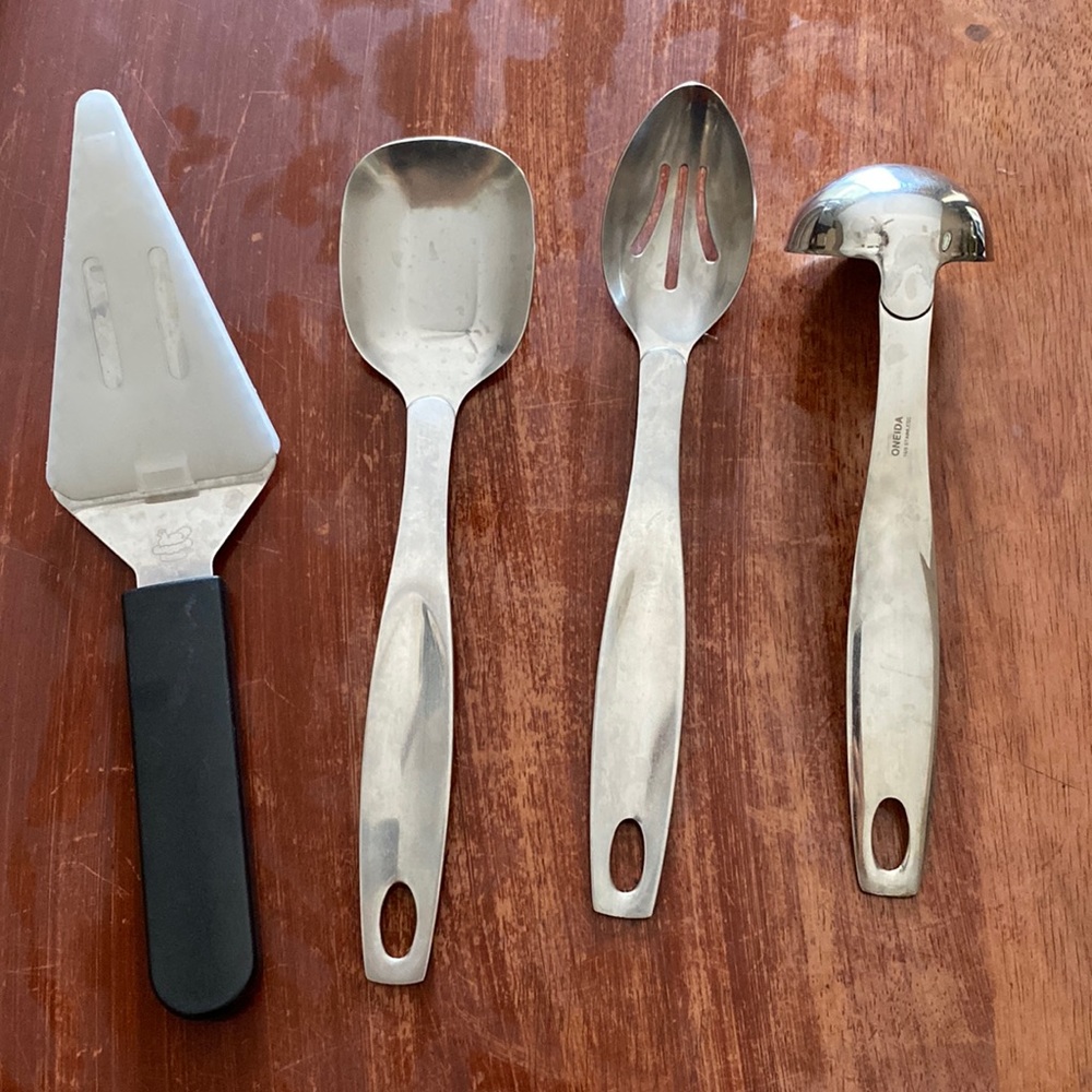 4 piece silverware set